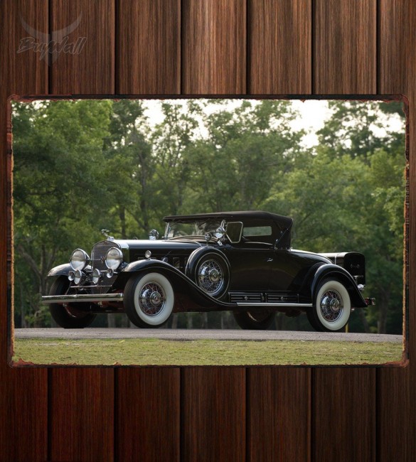 Металлическая табличка Cadillac V16 452 Roadster Металлическая табличка Cadillac V16 452 Roadster